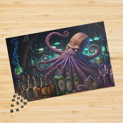 Octopus Bartender- Jigsaw Puzzle