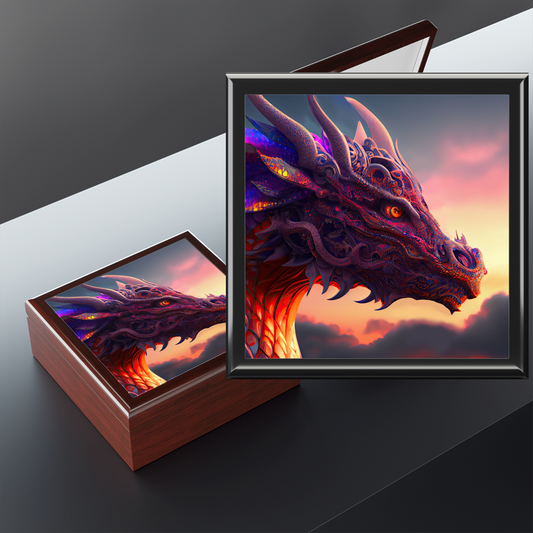 Red Dragon- Storage/Dice Box