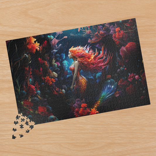 Underwater Mermaid- Jigsaw Puzzle