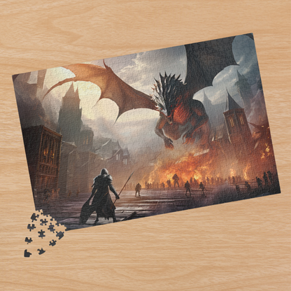 Dragon Attack- Jigsaw Puzzle