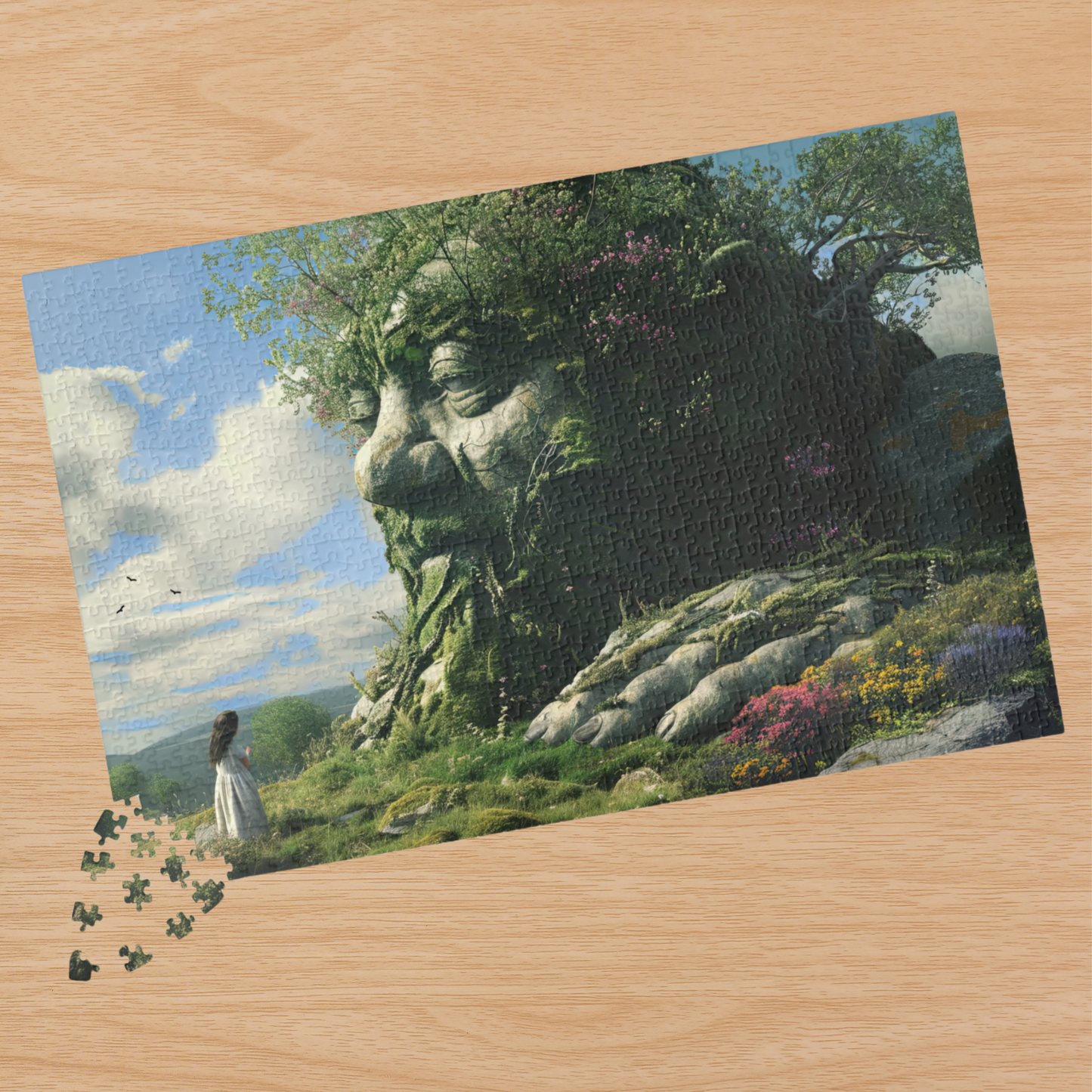 Earth Elemental Fantasy Art Puzzle