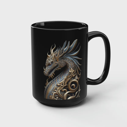 Metal Dragon- Coffee Mug