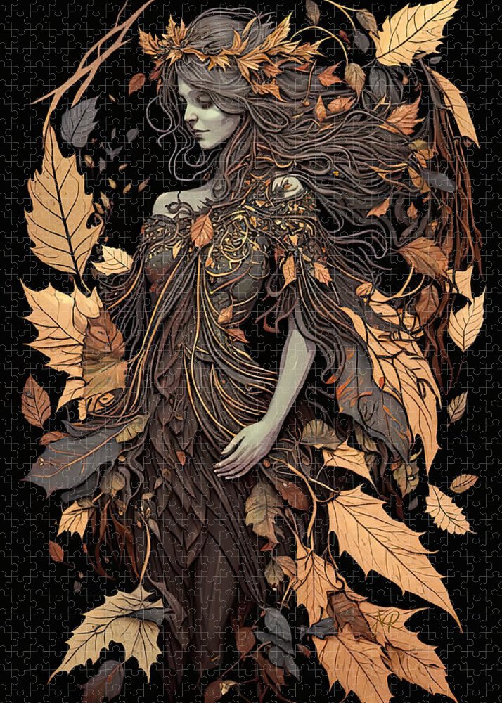 Autumn Goddess - Premium Puzzle