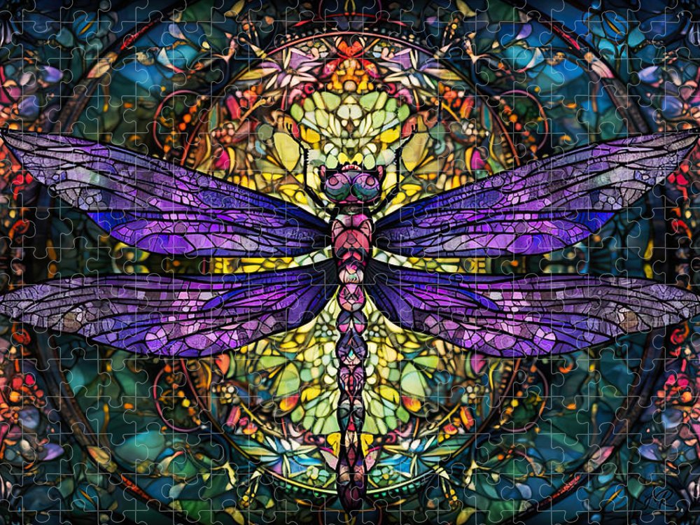 Discount Stained glass dragonfly