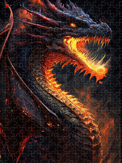 Fire Dragon - Premium Puzzle